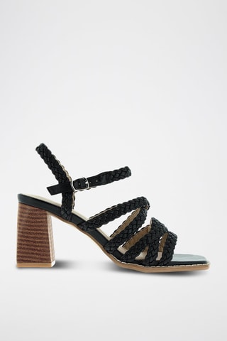Sandales à talons - Noir