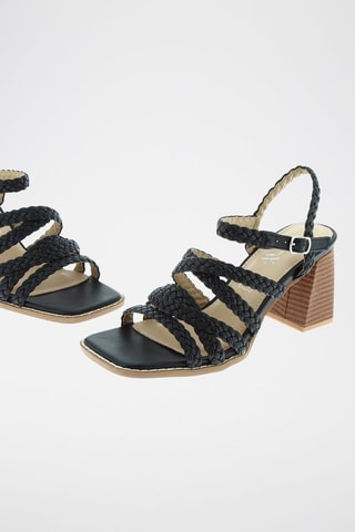 Sandales à talons - Noir