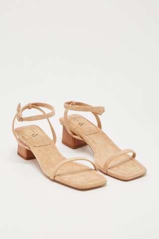 Sandales à talons Camel