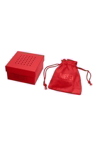 Ketting - zilverkleurig en zwart
