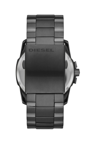 Stalen Quartz Horloge Antraciet