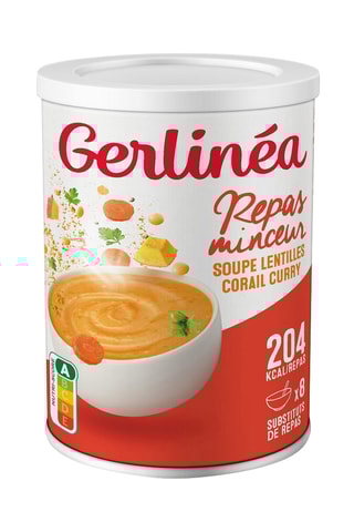 Soupe lentilles corail curry - 424 g