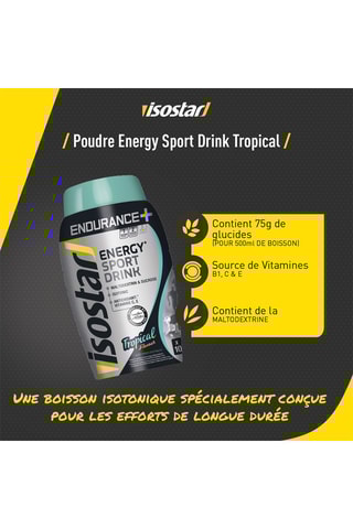 Poudre énergisante Enegy Sport Drink Tropical - 790 g