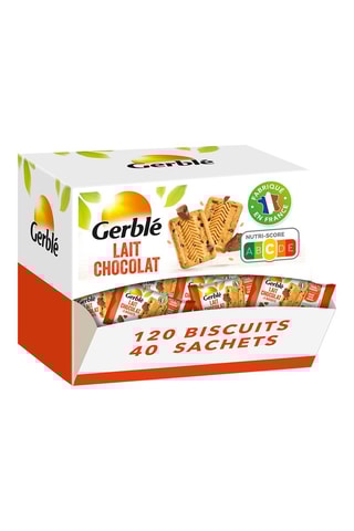 Assortiment biscuits Lait Chocolat - 40 sachets