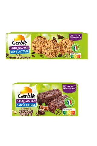 Pack Cookies et Brownies sans Gluten - 2 x 12 paquets