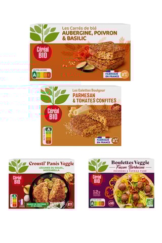 Pack spécialités veggie - 4 x 4 paquets