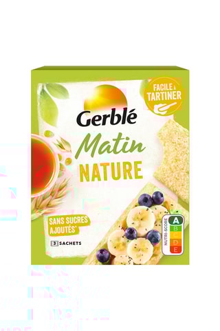8 x Tartines Matin Nature - 125 g