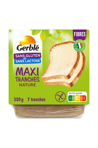 6 x Pain de mie moelleux sans gluten - 350 g