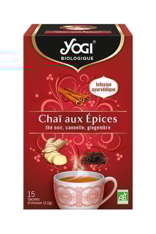 6 x Thé Chaï aux épices - 15 x 2 g