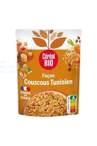 8 x Boulgour à la tunisienne et raz el hanout - 220 g