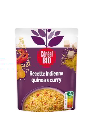 6 x Quinoa et boulgour à l'indienne - 220 g