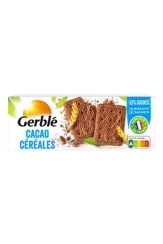 6 x Biscuits cacao céréales - 160 g