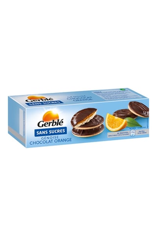 8 x Génoise chocolat orange - 140 g