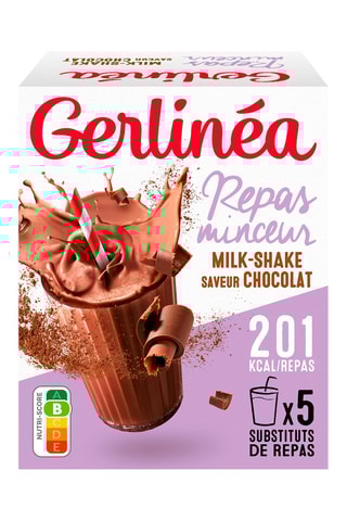 4 x Milk-shakes chocolat - 5 repas