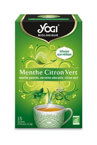 6 x Infusions menthe citron vert - 30 g
