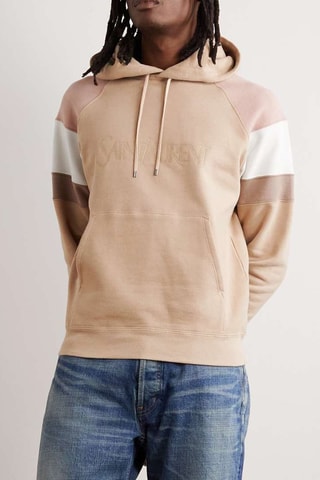 Sweat à capuche Vintage Logo - Beige