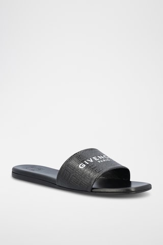 Mules en cuir - Noir  - Givenchy