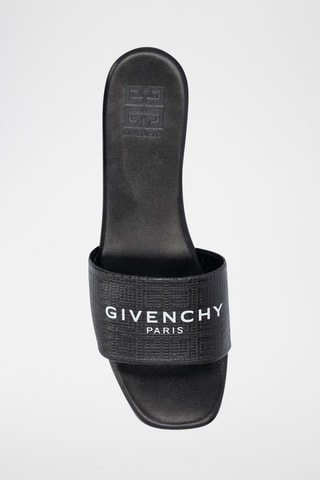 Mules en cuir - Noir  - Givenchy