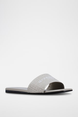 Mules en cuir - Gris  - Givenchy