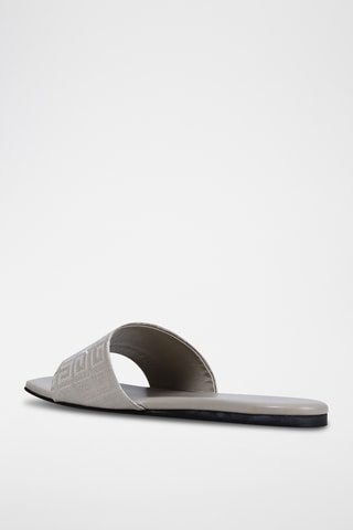 Mules en cuir - Gris  - Givenchy