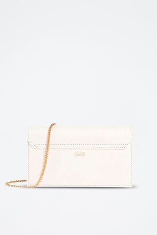 Sac bandoulière en cuir - Blanc - Cavalli Class