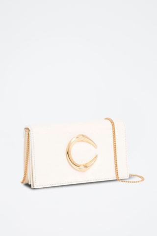 Sac bandoulière en cuir - Blanc - Cavalli Class