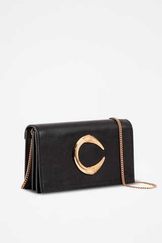 Sac bandoulière en cuir - Noir - Cavalli Class
