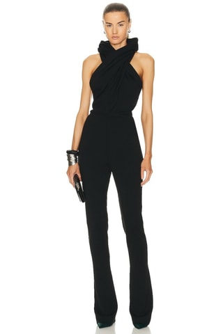 Combinaison en laine - Noir - Saint Laurent