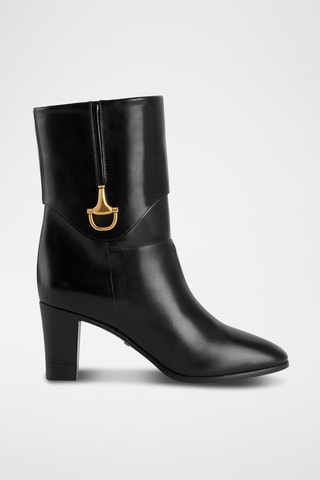 Bottines en cuir - Noir - Gucci