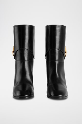 Bottines en cuir - Noir - Gucci