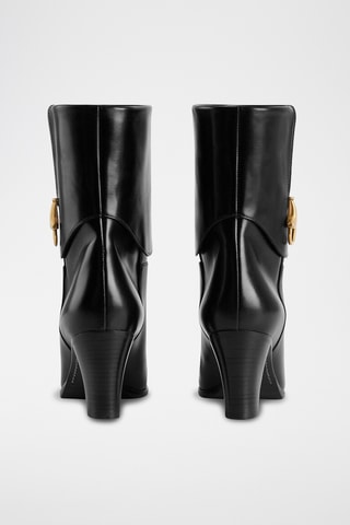 Bottines en cuir - Noir - Gucci