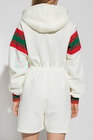 Combishort à capuche - Crème - Gucci