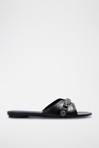 Mules en cuir - Noir - Balenciaga