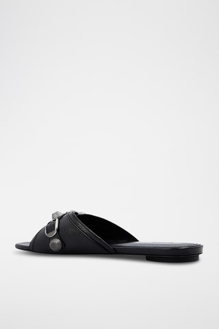 Mules en cuir - Noir - Balenciaga