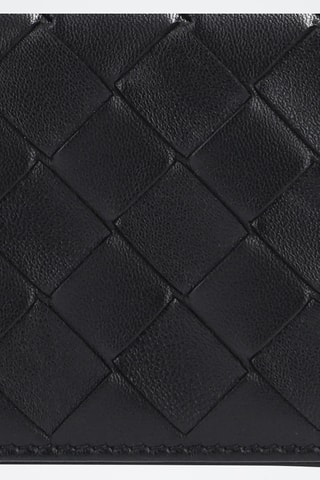 Portefeuille en cuir - Noir - Bottega Veneta