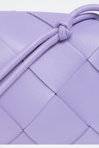 Sac bandoulière en cuir - Mauve - Bottega Veneta