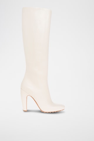 Bottes en cuir - Blanc - Bottega Veneta