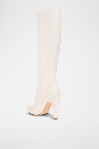 Bottes en cuir - Blanc - Bottega Veneta