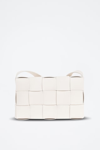 Sac bandoulière en cuir - Blanc - Bottega Veneta