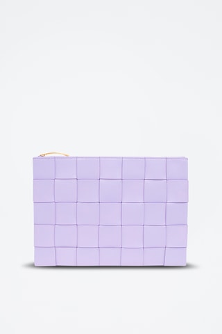 Pochette en cuir - Violet clair - Bottega Veneta
