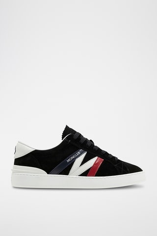 Baskets montantes en cuir - Noir - Moncler