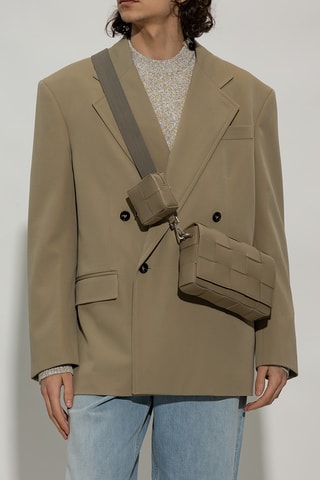 Sac bandoulière en cuir - Vert - Bottega Veneta