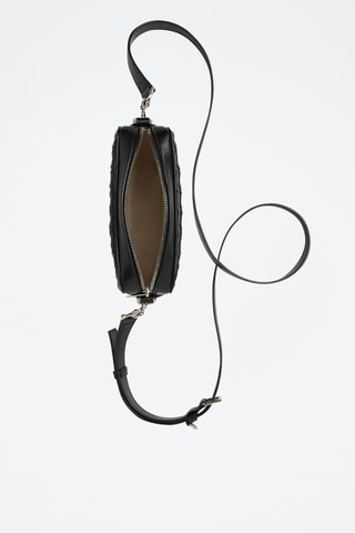 Sac bandoulière en cuir - Noir - Bottega Veneta
