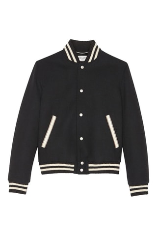 Teddy en laine Classic College - Noir