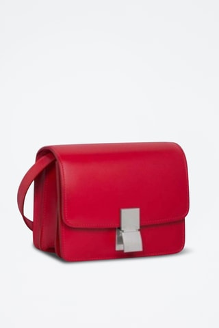 Sac bandoulière en cuir - Rouge - Céline