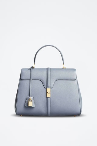 Sac à main en cuir - Gris - Céline