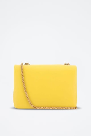 Sac bandoulière en cuir - Jaune - Valentino
