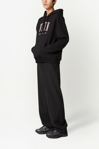 Sweat à capuche - Noir - Valentino