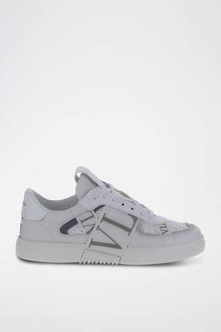 Baskets en cuir - Gris clair - Valentino