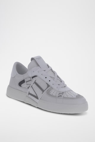 Baskets en cuir - Gris clair - Valentino